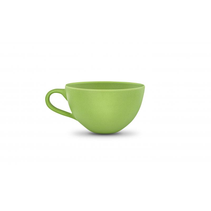Image of Promotional Zuperzozial Bamboo Cappuccino Coffee Cup Wasabi Green