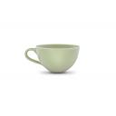 Image of Printed Zuperzozial Bamboo Cappuccino Coffee Cup Willow Green