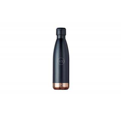 Image of Promotional W10 Stainless Steel Water Bottle Bevington Black