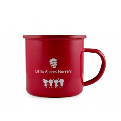 Image of Promotional Enamel Mug With Antibacterial Coating