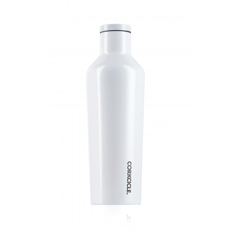 Image of Promotional Corkcicle Canteen Insulated Stainless Steel Bottle Modernist White