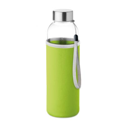 Image of Utah Glass Bottle500ml Lime Green Pouch