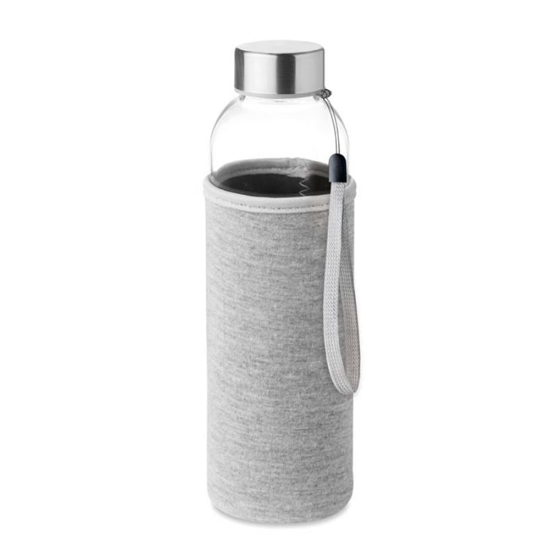 Image of Utah Glass Bottle 500ml Grey Pouch
