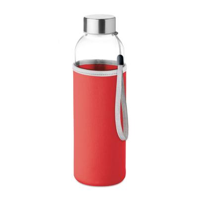 Image of Utah Glass Bottle 500ml Red Pouch