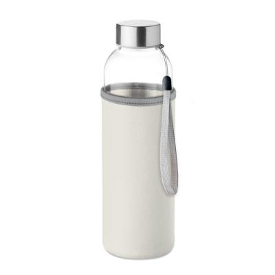 Image of Utah Glass Bottle 500ml Beige Pouch