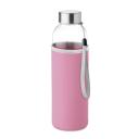 Image of Utah Glass Bottle 500ml Pink Pouch