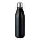 Image of Aspen Glass Drinking Bottle 650ml Black