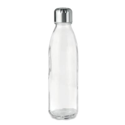 Image of Promotional Retro Style Glass Water Bottle Transparent