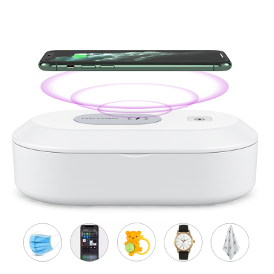 Image of PPE UV Sterilising Box With Wireless Charger