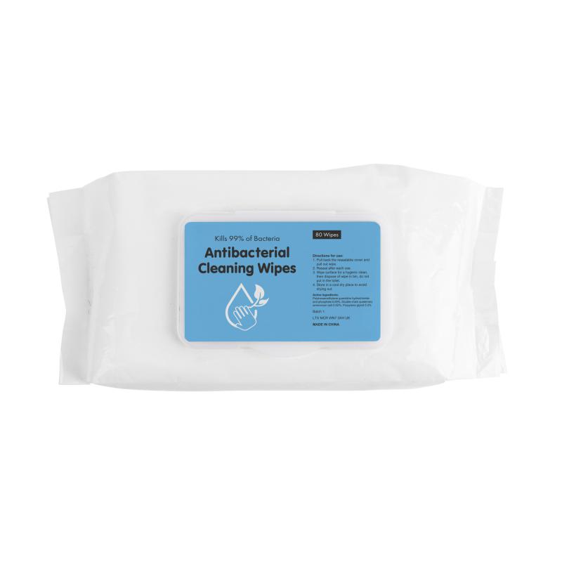 Image of PPE Antibacterial Sanitising Cleansing Wipes 30 Per Pack