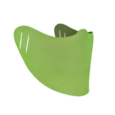 Image of Printed Face Mask Cover Lime Green Branded With Your Company Logo