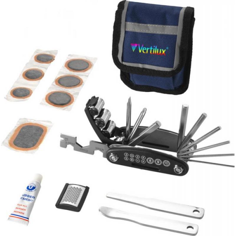 Image of Promotional Bike Repair Tool And Puncher Kit In Pouch