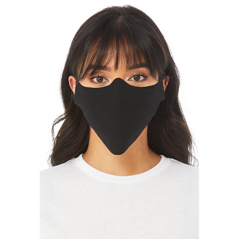 Image of Promotional Reusable Black Face Mask Printed With Your Company Branding 