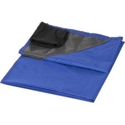 Image of Promotional Picnic Blanket With Pouch Blue