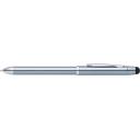 Image of Promotional Cross Tech 3+ Touch Screen Multifunctional Pen Frosty Steel
