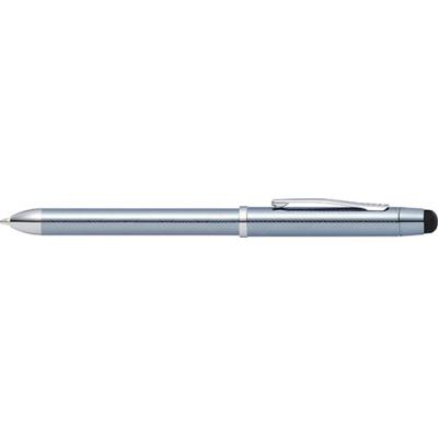 Image of Promotional Cross Tech 3+ Touch Screen Multifunctional Pen Frosty Steel