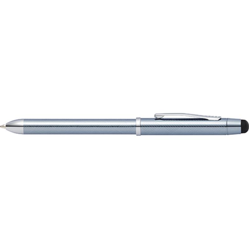 Image of Promotional Cross Tech 3+ Touch Screen Multifunctional Pen Frosty Steel