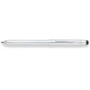 Image of Engraved Cross Tech 3+ Touch Screen Multifunctional Pen Lustrous Chrome