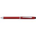 Image of Promotional Cross Tech 3+ Touch Screen Multifunctional Pen Translucent Red