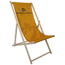 Image of Promotional Traditional Deck Chair With Full Colour Branding Made In The UK