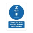 Image of PPE Hand Sanitise Between Hand Washing Sign