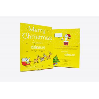 Image of Branded Letter Box Traditional Advent Calendar Directly Posted To Your Customer