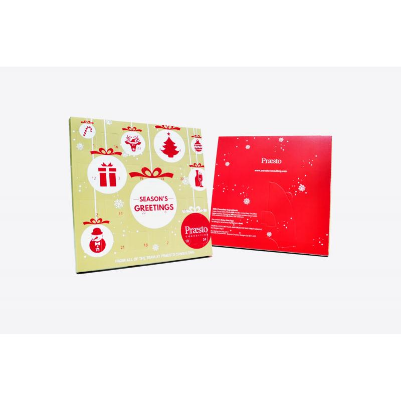 Image of Printed Desk Top Christmas Advent Calendar Directly Mailed To Your Clients