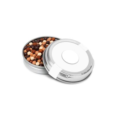 Image of Promotional Christmas Caviar Gift Tin Filled With Chocolate Pearls