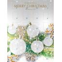 Image of Branded Desk Top Chocolate Advent Calendar Pre Designed - Christmas Bauble