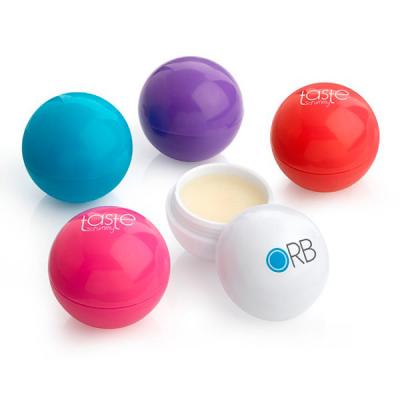 Image of Promotional Ball Shaped Natural Lip Balm Made In The UK