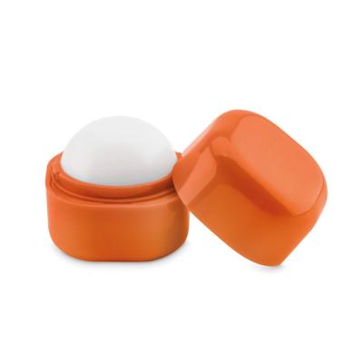 Image of Promotional Ball Lip Balm In Square Pot Dermatologically Tested