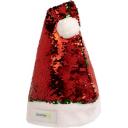 Image of Promotional Santa Hat With Red And Green Sequins