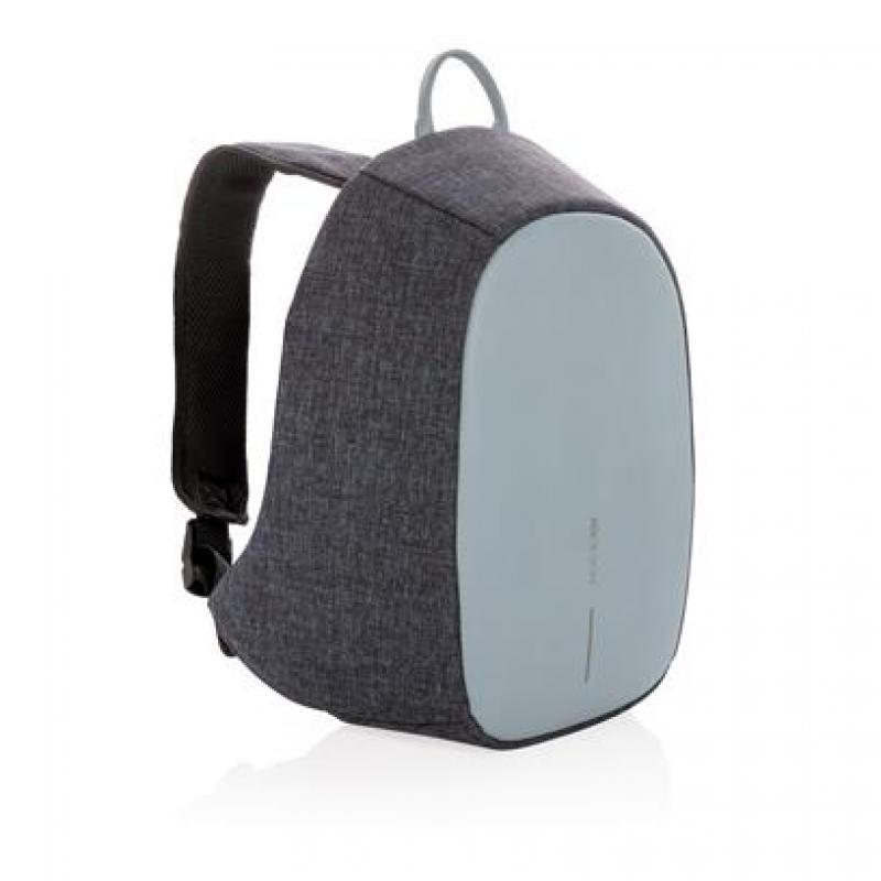 Image of Promotional Blue and Grey Elle Protective Anti-theft Backpack With Alarm Setting