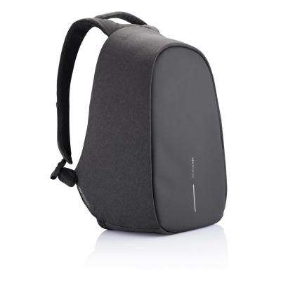 Image of Printed Black Bobby Hero Small Anti-theft Backpack. Eco Friendly Made From rPET