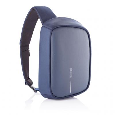 Image of Promotional Bobby Sling Anti Theft Backpack With USB Charging Port Navy Blue
