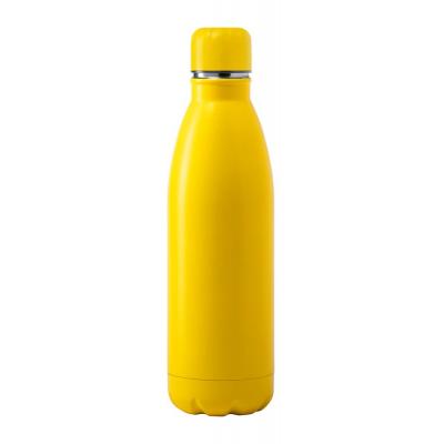 Image of Personalised Reusable Stainless Steel Bottle 700ml Yellow