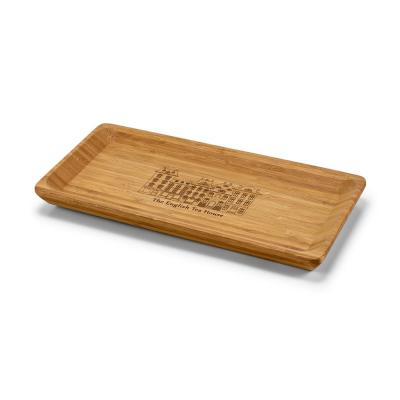 Image of Engraved Cheese Board Tray Made From Eco Bamboo