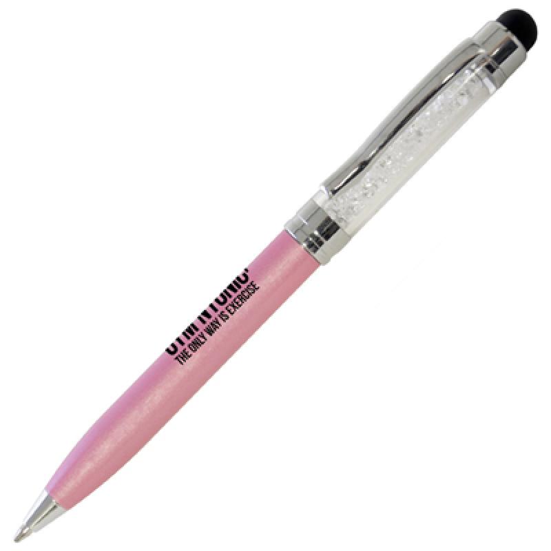Image of Promotional Touch Screen Stylus Pen With Crystal Barrel