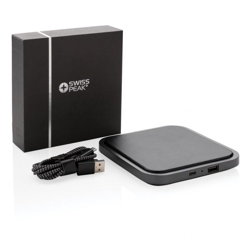 Image of Promotional Swiss Peak Luxury Wireless Charger 