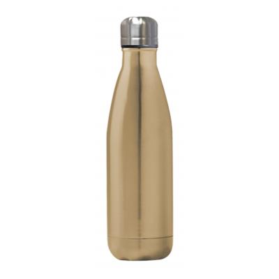 Image of Promotional Chilly Style Bottle Reusable Insulated Bottle Glossy Gold