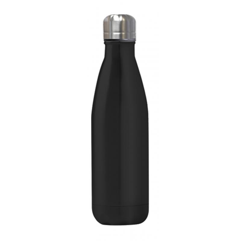 Image of Custom Branded Chilly Style Bottle Insulated Thermos Bottle Glossy Black