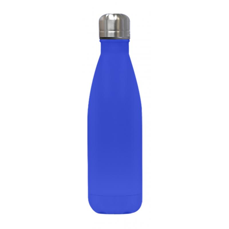 Image of Promotional Chilly Style Bottle Insulated Thermos Bottle Matt Blue