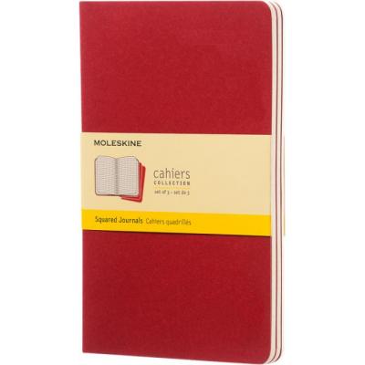 Image of Promotional Moleskine Cahier Journal Large Notebook Squared Paper