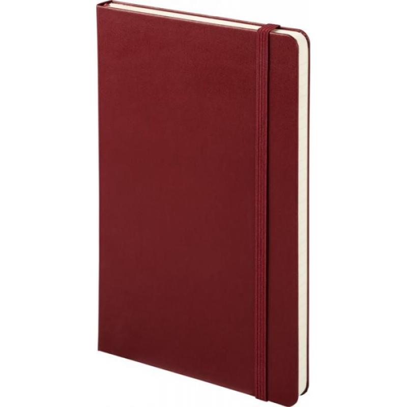 Image of Promotional Moleskine Large Classic Note Book With Hard Cover And Ruled Pages Amaranth Red