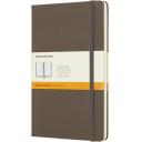 Image of Promotional Moleskine Large Classic Note Book With Hard Cover And Ruled Pages Earth Brown