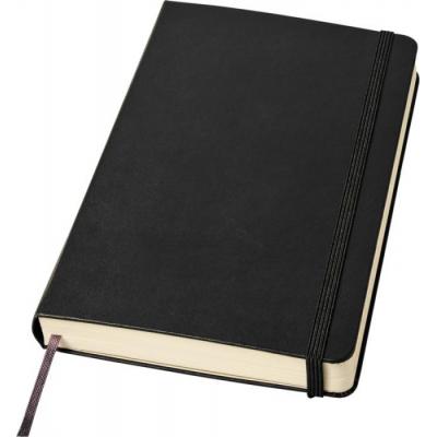 Image of Promotional Classic Expanded Notebook Large Hard Cover Ruled Paper Black