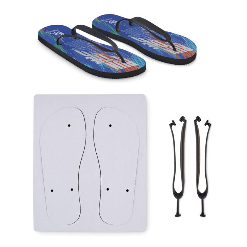 Image of Promotional Flip Flops With Full Colour Print