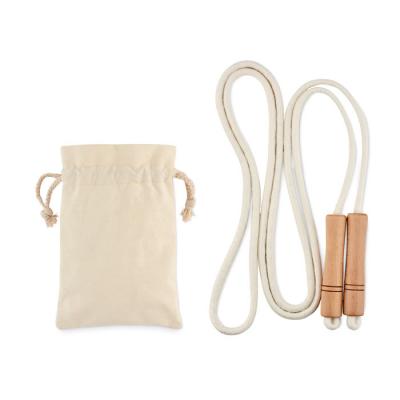 Image of Promotional Skipping Rope With Wooden Handles