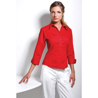 Image of Promotional Printed Ladies Shirt- Premium Ladies 3/4 Length Sleeve