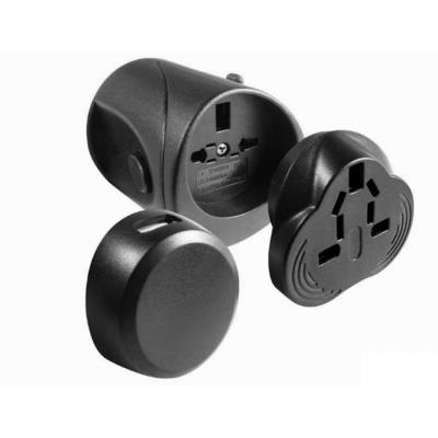 Image of Promotional World Travel Adaptor With USB Port. Express Available